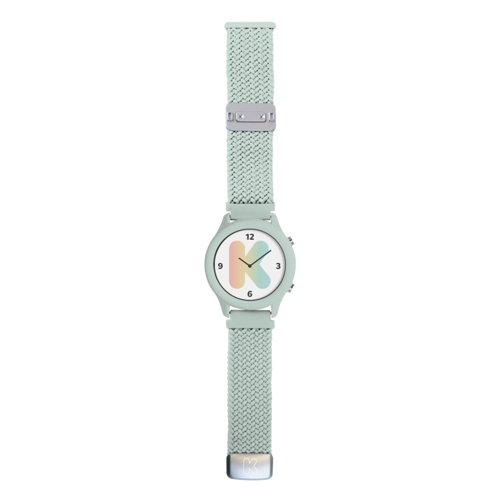 smartwatch-dla-dzieci-k-watch-green-produkt-bok