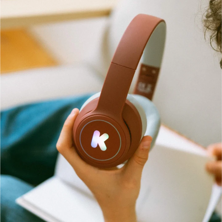 KIDYWOLF-K-EARS-Bordeau-sluchawki-bluetooth-dla-dzieci-regulacja