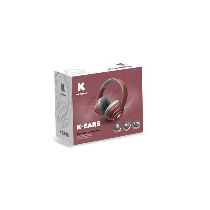 KIDYWOLF-K-EARS-Bordeau-sluchawki-bluetooth-dla-dzieci-opakowanie