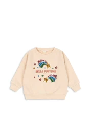 Lou Buttercream – bluza z cekinami i tęczami