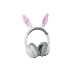 KIDYEARS Rabbit - słuchawki Bluetooth dla dzieci z uszami królika
