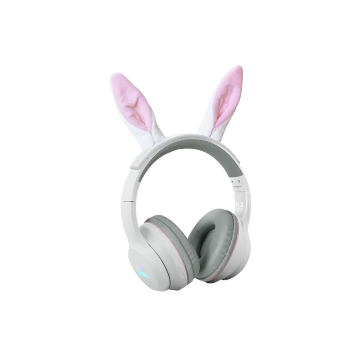 KIDYWOLF KIDYEARS Rabbit – słuchawki Bluetooth dla dzieci z uszami królika