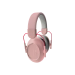 KIDYNOISE Pink nauszniki wygłuszające