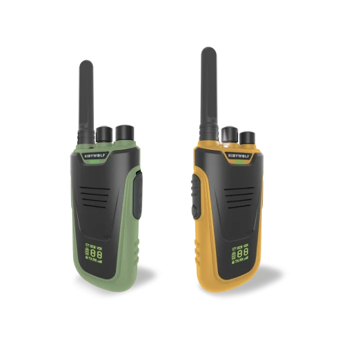 kidywolf-kidytalk-green-orange-zestaw-krotkofalowek