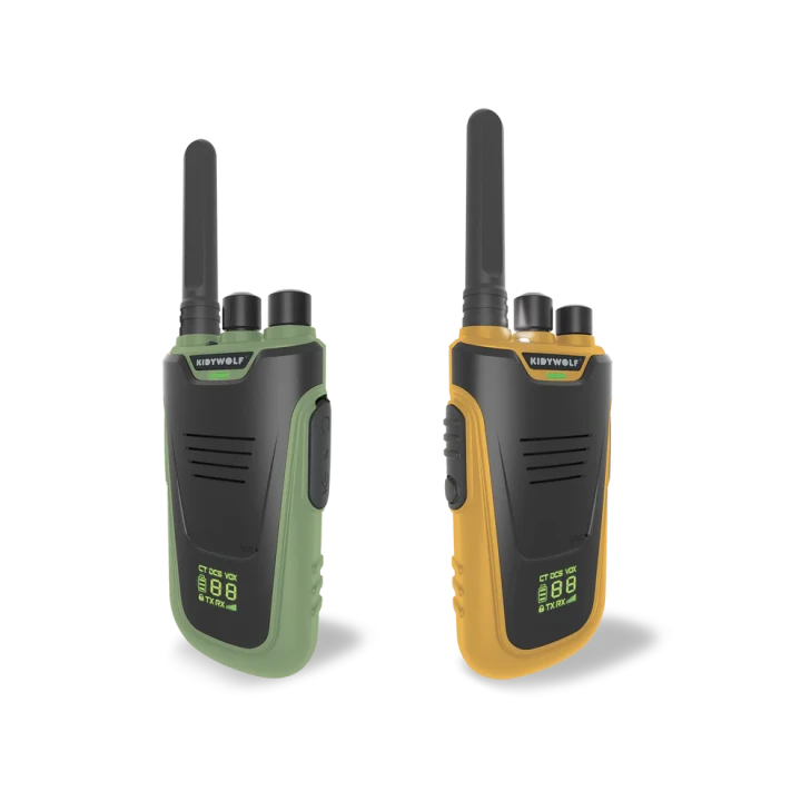 kidywolf-kidytalk-green-orange-zestaw-krotkofalowek