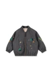 Kurtka bomberka Juno Sequin Magnet z motywem kosmosu
