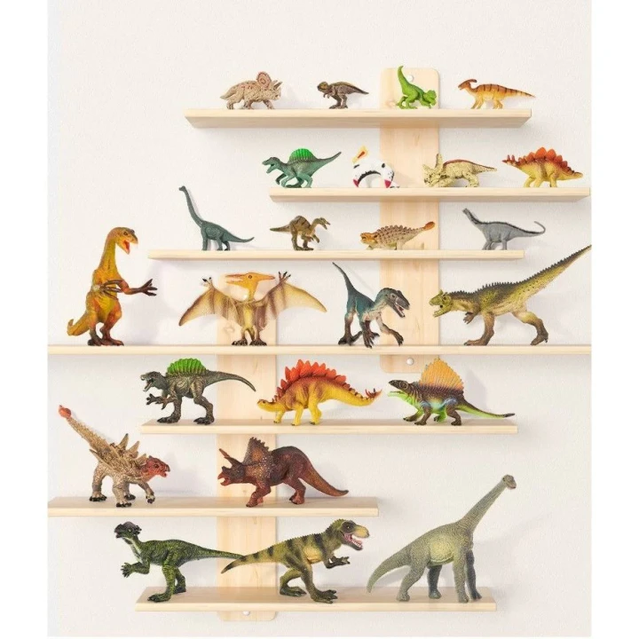 Zestaw 24 figurek dinozaurów dla dzieci – różne gatunki i rozmiary