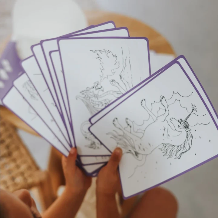 KIDYWOLF KIDYDRAW-PAD baśniowe ilustracje do odrysowania