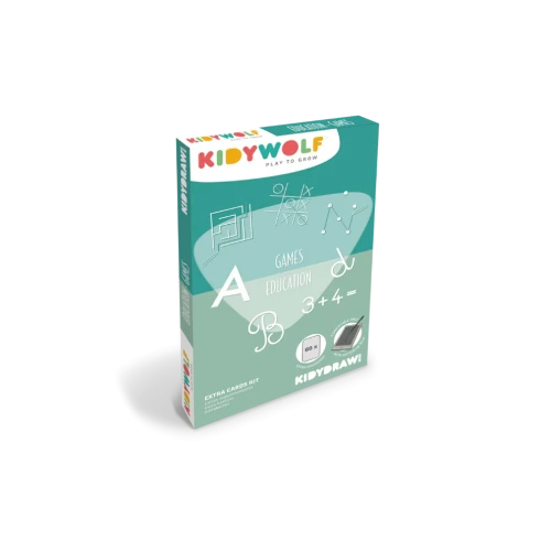 KIDYWOLF KIDYDRAW-MINI Gry i Edukacja wkład 60 kart