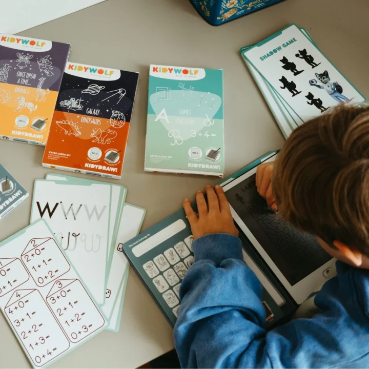 KIDYWOLF KIDYDRAW-MINI labirynt litery i matematyka