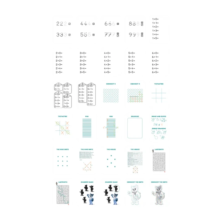 KIDYDRAW-MINI cyfry działania matematyczne i gry