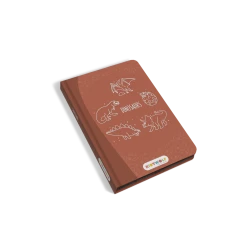 KIDYDRAW MINI Dinozaury – tablet LCD do rysowania dla dzieci 8,2″ z 30 ilustracjami