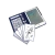 Zestaw KIDYDRAW MINI Galaxy z tabletem LCD, rysikiem i kosmicznymi ilustracjami