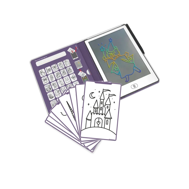 Zestaw KIDYDRAW MINI Once Upon a Time z tabletem LCD, rysikiem i baśniowymi ilustracjami