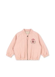 Kurtka bomberka dziecięca Juno Mellow Rose z cekinami