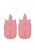 Tył dwóch krótkofalówek dla dzieci Glitter Unicorn Sparkling Pink