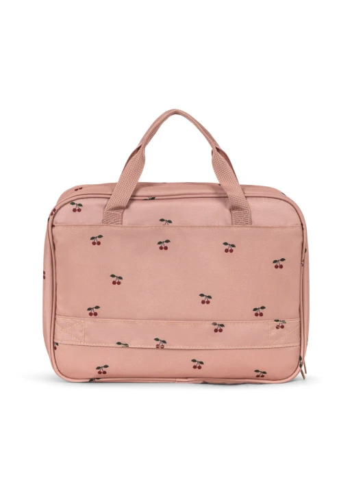 Tył torby Holiday Essentials Bag Cherry z mocowaniem do walizki