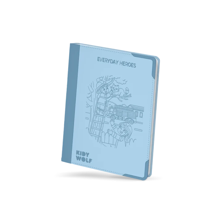 KIDYWOLF KIDYDRAW-PAD Everyday Heroes – zamknięta książeczka