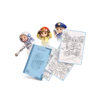 KIDYDRAW-PAD Everyday Heroes – wkład z 30 ilustracjami bohaterów codzienności 6+