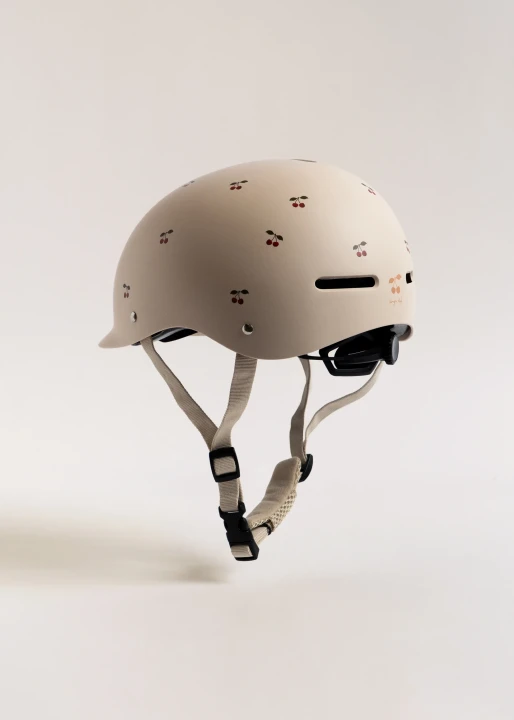 Konges Sløjd Bicycle Helmet Cherry tylny profil z pokrętłem regulacji
