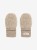 HUTTEliHUT Mittens Wool Fleece Savannah Melange – dziecięce rękawiczki z wełny merino typu łapki z szerokim mankietem