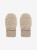 Dwuwarstwowe rękawiczki dziecięce HUTTEliHUT Mittens Wool Fleece Savannah Melange ze 100% wełny merino