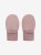 Dwuwarstwowe rękawiczki dziecięce HUTTEliHUT Mittens Wool Fleece Woodrose ze 100% wełny merino