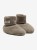 HUTTEliHUT Footies Wool Fleece Savannah Melange - buciki niemowlęce z wełny merino, para bucików niechodków