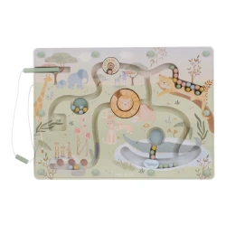 Safari Friends Green – drewniany labirynt magnetyczny FSC