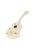 Konges Sløjd Glossy Lemon drewniane ukulele dla dzieci FSC – widok pod kątem