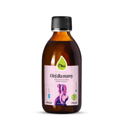 Olini Olej dla mamy 250 ml z folianem 5-MTHF Quatrefolic