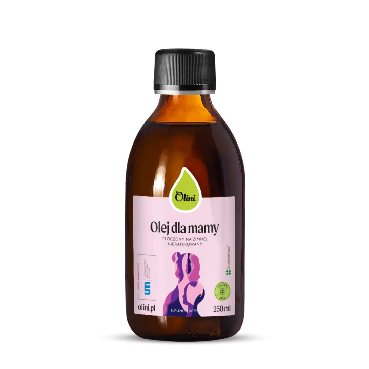 Olini Olej dla mamy 250 ml z folianem 5-MTHF Quatrefolic