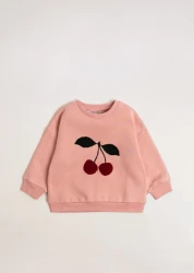 Bluza dziecięca Lou Terry Evening Sand Cherry