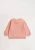 Konges Sløjd Lou Terry Mellow Rose Cherry – tył różowej bluzy dziecięcej