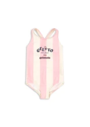 Jednoczęściowy strój kąpielowy Pomia Candy Rose Stripe GRS