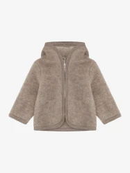 Jacket Wool Fleece Savannah Melange - dziecięca kurtka z wełny merino