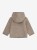 HUTTEliHUT Jacket Wool Fleece Savannah Melange – kurtka z kapturem, widok z tyłu