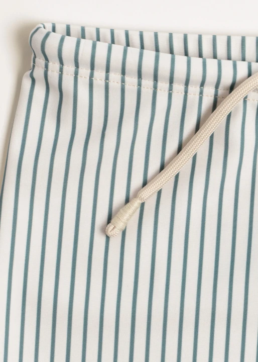 Konges Sløjd Aster Tea Stripe detal sznurka w pasie