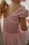 Konges Sløjd Ballerina Dress Ash Rose głęboki dekolt na plecach