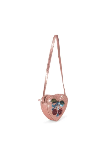 Konges Sløjd Tut Shoulder Bag Mellow Rose – boczny widok torebki na ramię