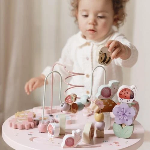 Little Dutch Fairy Garden drewniany stolik edukacyjny w zabawie