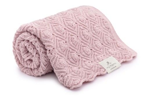 kocyk-merino-pearl-powder-pink-przod