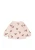 Drey Slit Tee GOTS Ma Grande Cerise Peony – widok bluzki z tyłu