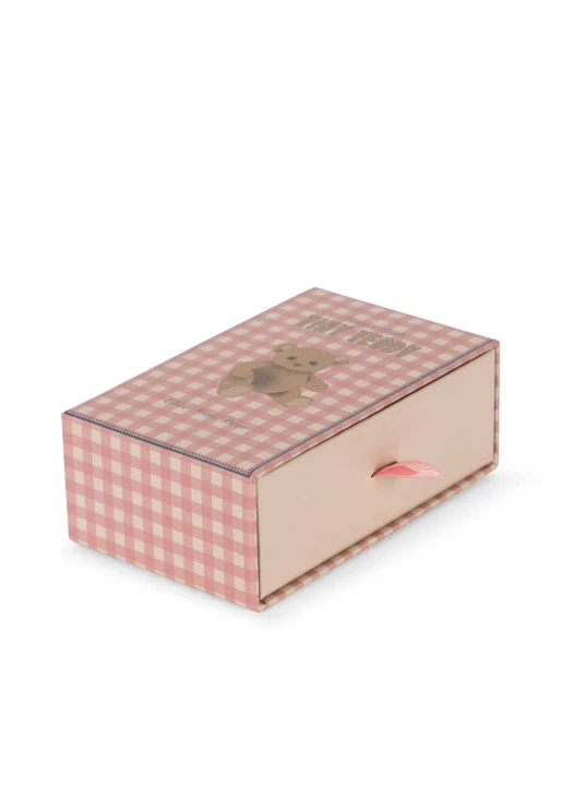 Elise Tiny Teddy – różowe pudełko zamieniane w łóżeczko dla misia