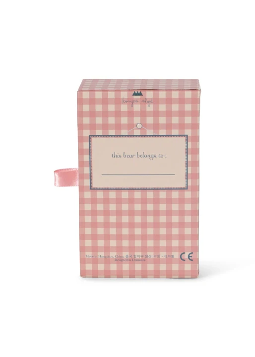 Konges Sløjd Elise Tiny Teddy – pudełko zestawu Beige