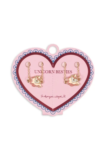 Konges Sløjd Unicorn Friendship Bracelets Gold – 2-pak bransoletek przyjaźni