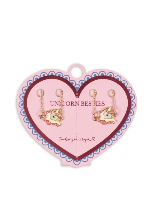 Konges Sløjd Unicorn Friendship Bracelets Gold – 2-pak bransoletek przyjaźni