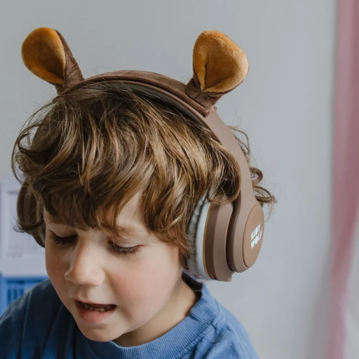 Kidywolf KIDYEARS Bear - słuchawki dla dziecka do muzyki i bajek
