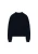 Konges Sløjd Basi Mom Polo Midnight Navy – tył damskiego swetra z wełny