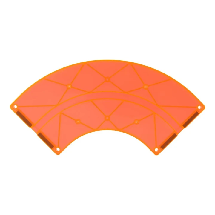 Pomarańczowy zakręt do toru Cleverclixx Race Track Add-On Curves
